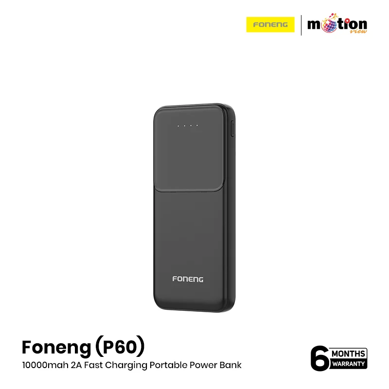 Foneng P60 2A Fast Charging Power Bank-10000mAh